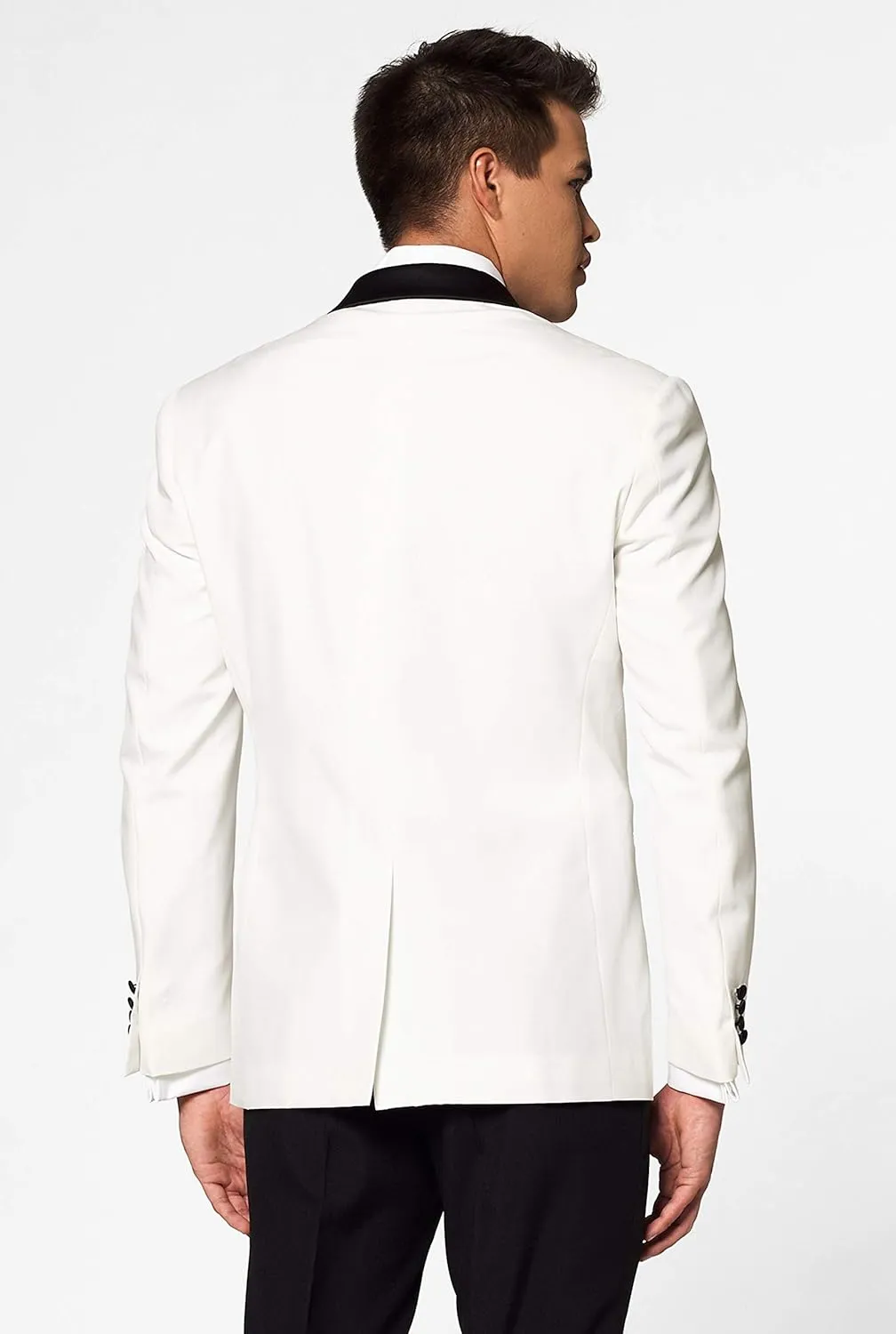 Opposuits Men's Formal Outfit - Premium Tuxedo Suit - Slim Fit - Includes Blazer, Pants and Bow Tie