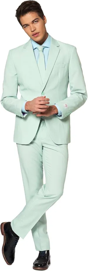 OppoSuits Solid Color Party Suits - Colorful Outfits for Prom, Weddings, Bachelor Parties - Comes With Blazer, Pants & Tie