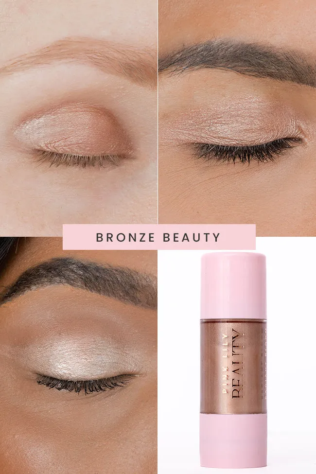 Pink Lily Beauty Radiant Bloom Eyeshadow Drops - Bronze Beauty FINAL SALE