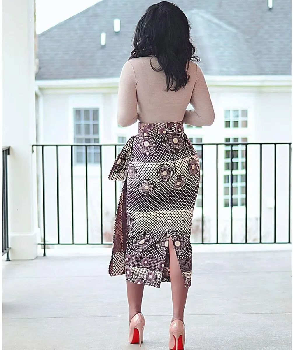 Pleated Skirt for Women Fashion Cartoon Print A-Line Skirt Vintage Skirts