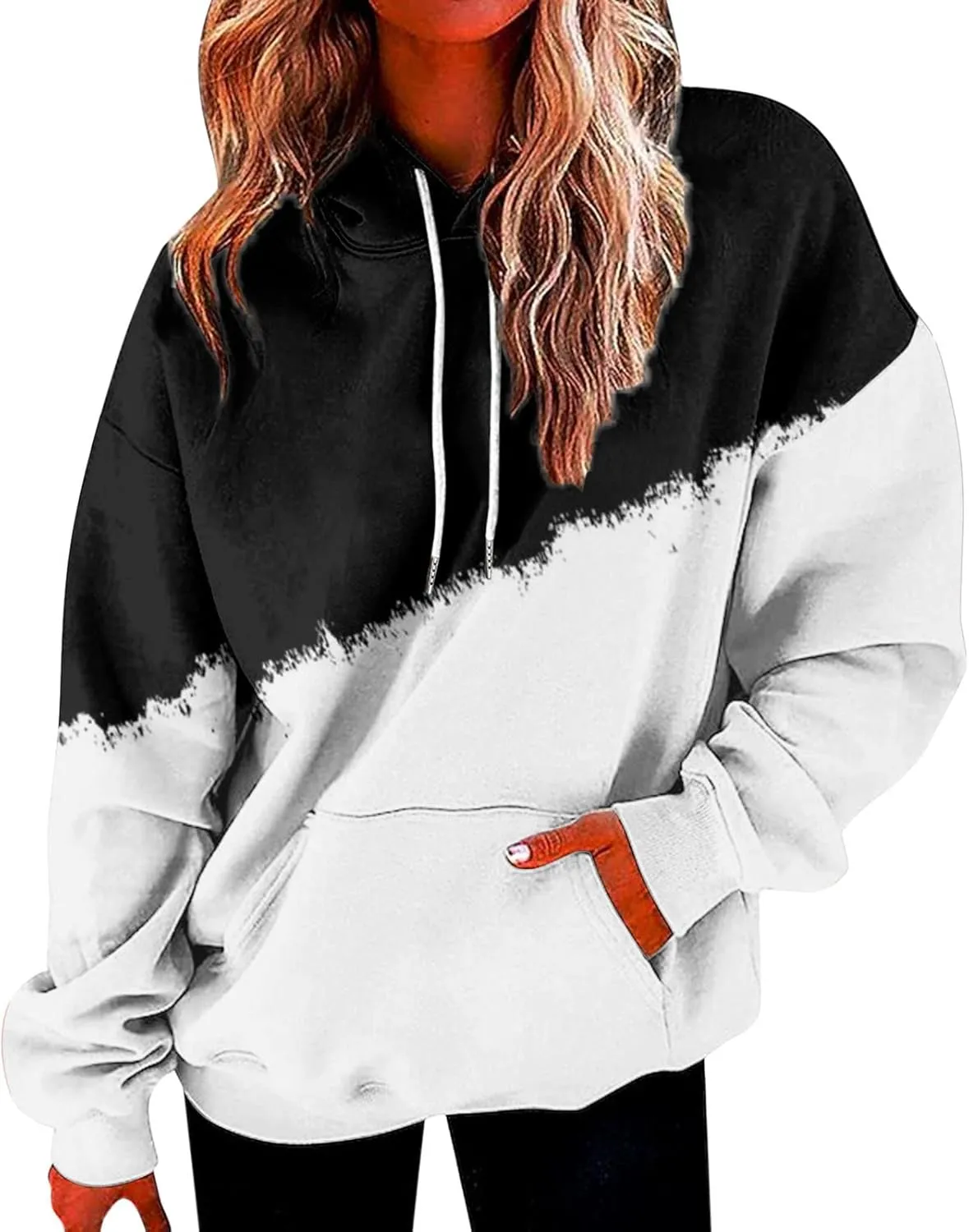 SHAOBGE 2023 Woman Oversized Sweatshirt Lady Tunic Top Blouse Valentines Hoodies For Women Deals Of The Day My Recent Orders Of Today