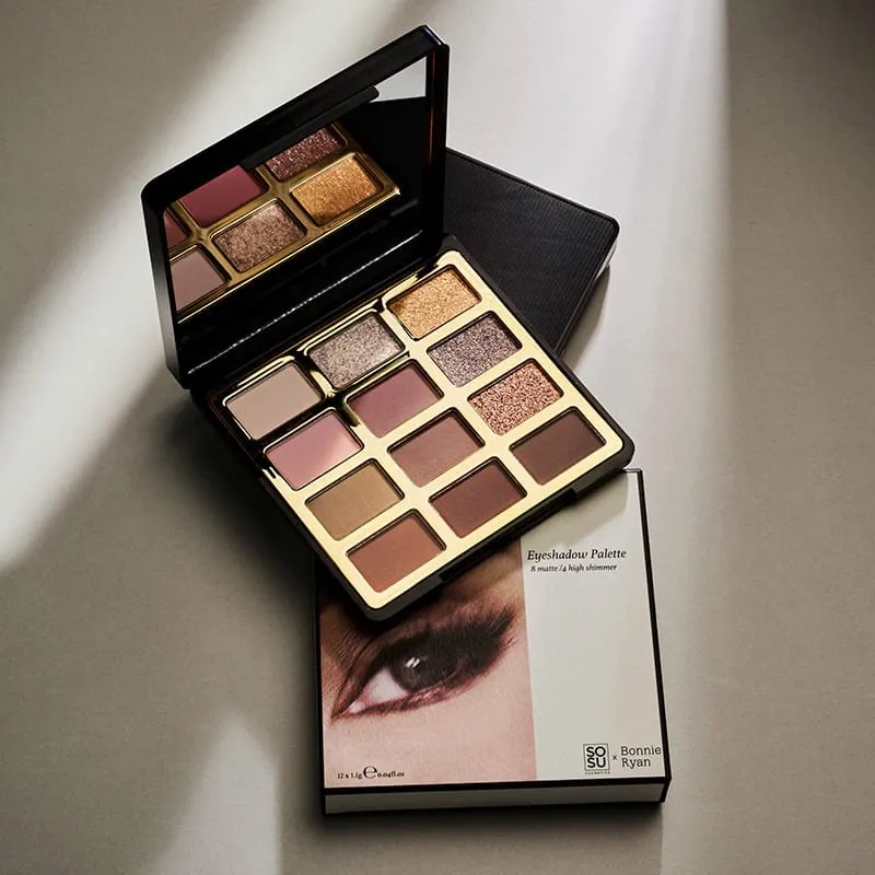 SOSU Cosmetics x Bonnie Ryan Eyeshadow Palette Discontinued