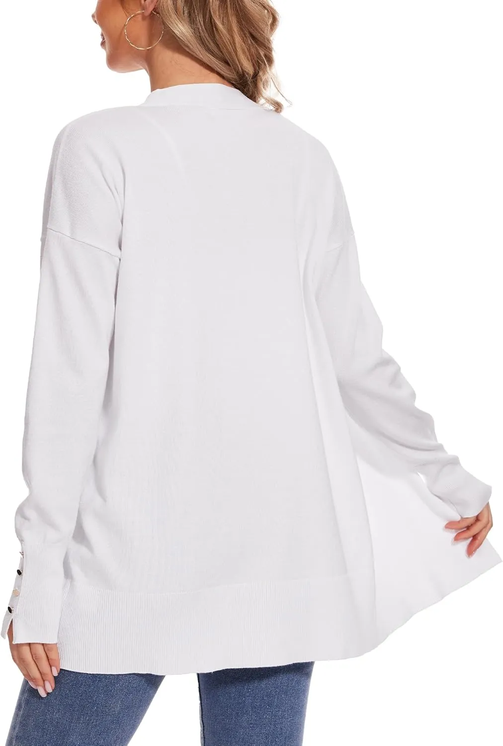 Spicy Sandia Women Cardigan Sweaters Lightweight Open Front Long Sleeve Sweater Coat Dressy Casual Trendy Professional
