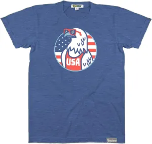 Tipsy Elves Men's Patriotic Graphic Tees for 4th of July - USA American Flag Shirts for Guys
