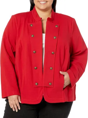 Tommy Hilfiger Women's Tommy X Gigi Hadid Open Front Band Jacket