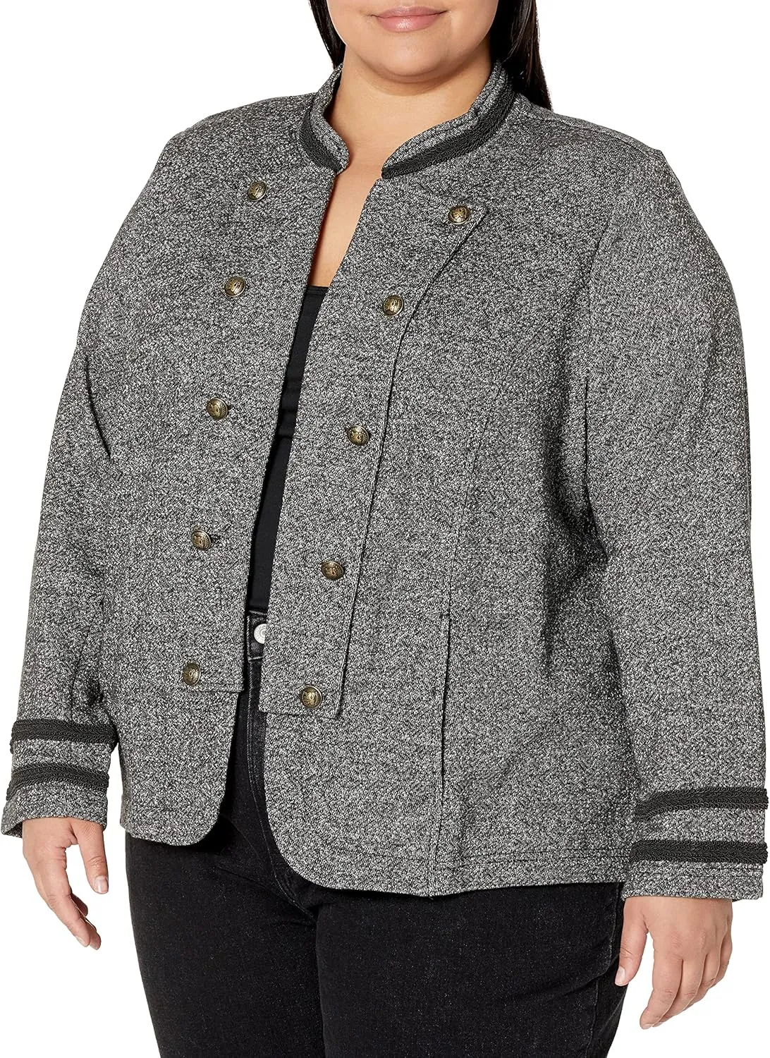 Tommy Hilfiger Women's Tommy X Gigi Hadid Open Front Band Jacket