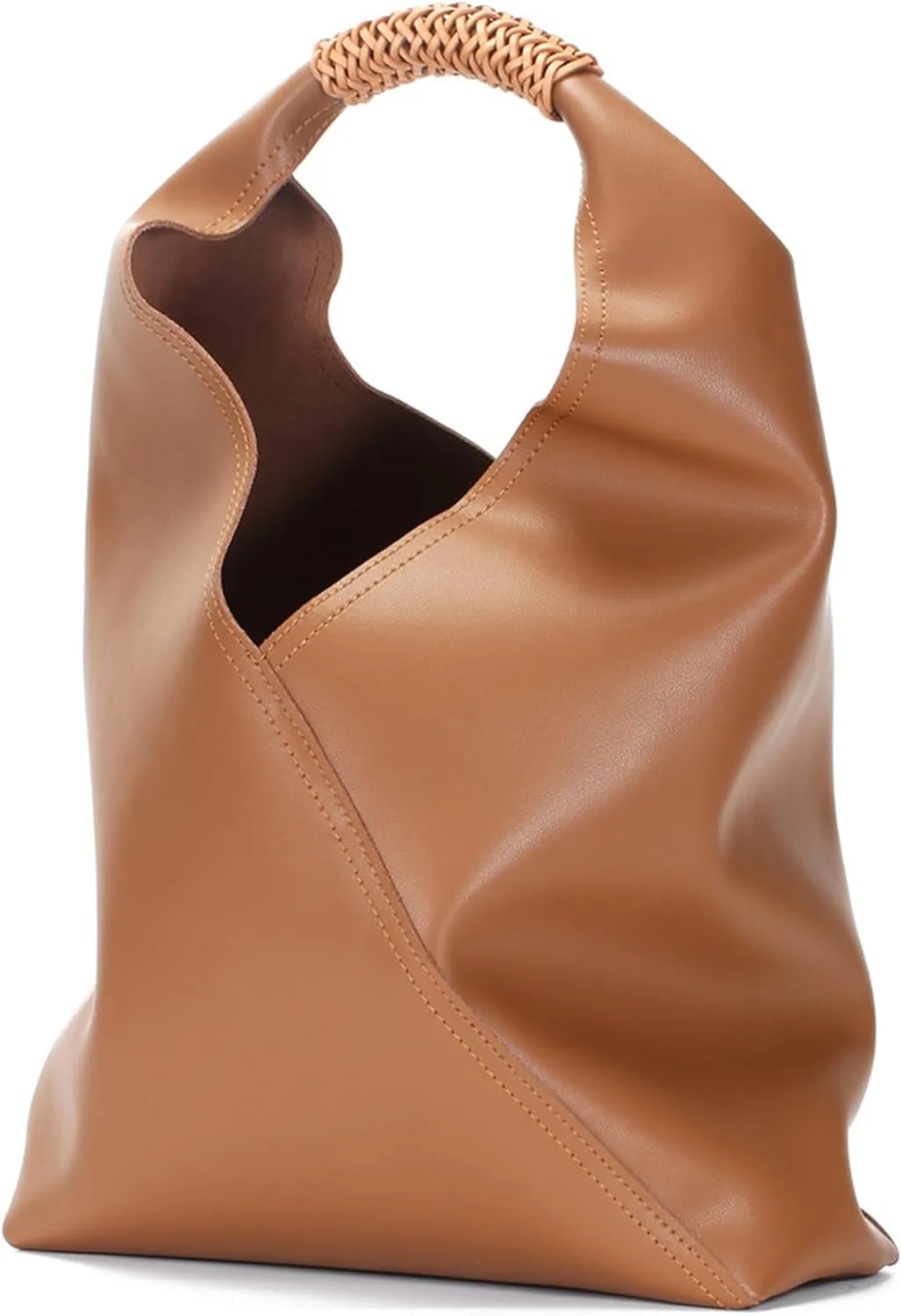 Tote Bag for Women Genuine Leather Designer Shoulder Purses Ladies Top Handle Handbag Hobo Bags with Magnetic Bucklebag956OWOISS