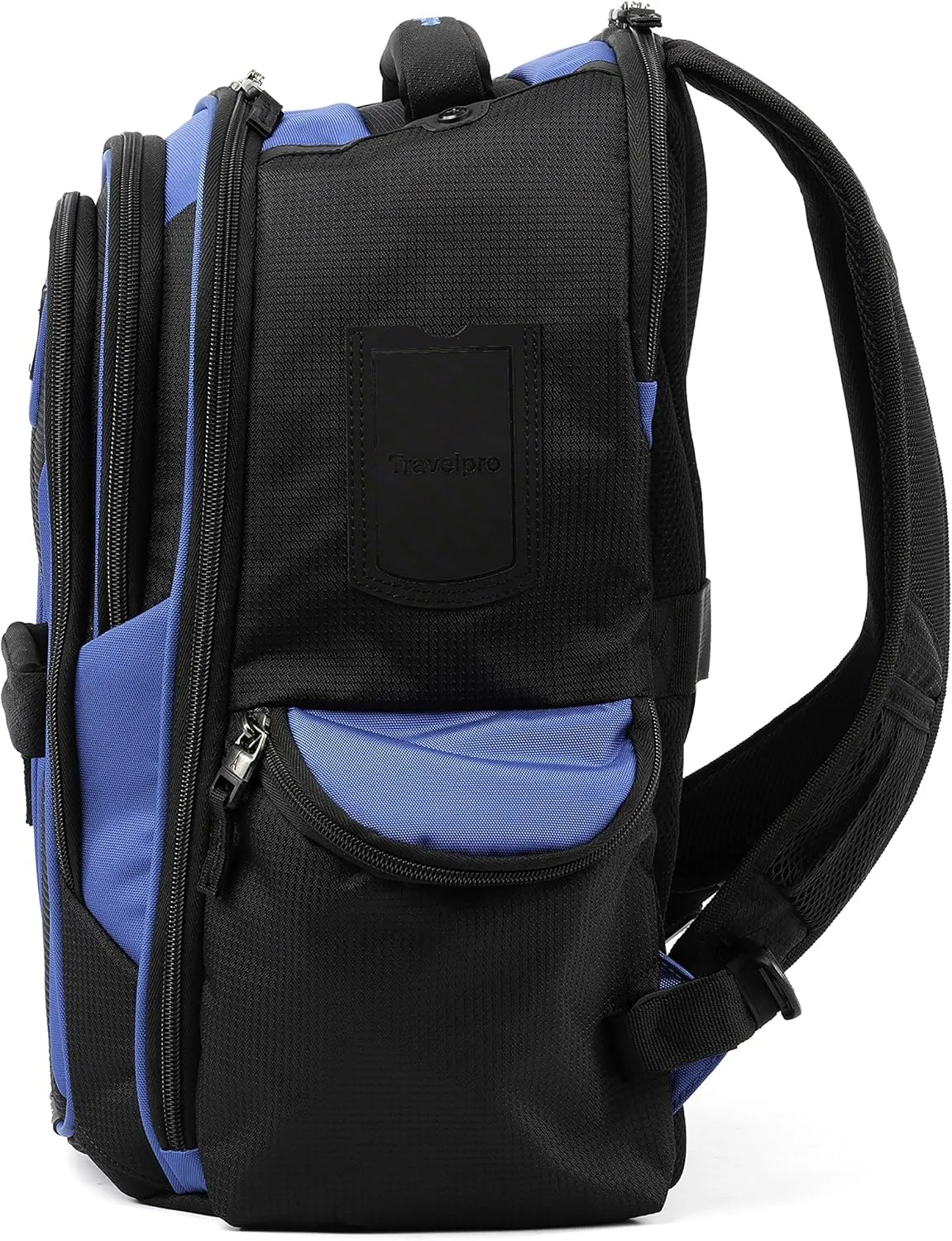 Travelpro Bold Lightweight Rugged Backpack, Fits up to 15.6 inch laptop and tablet sleeve, Blue/Black