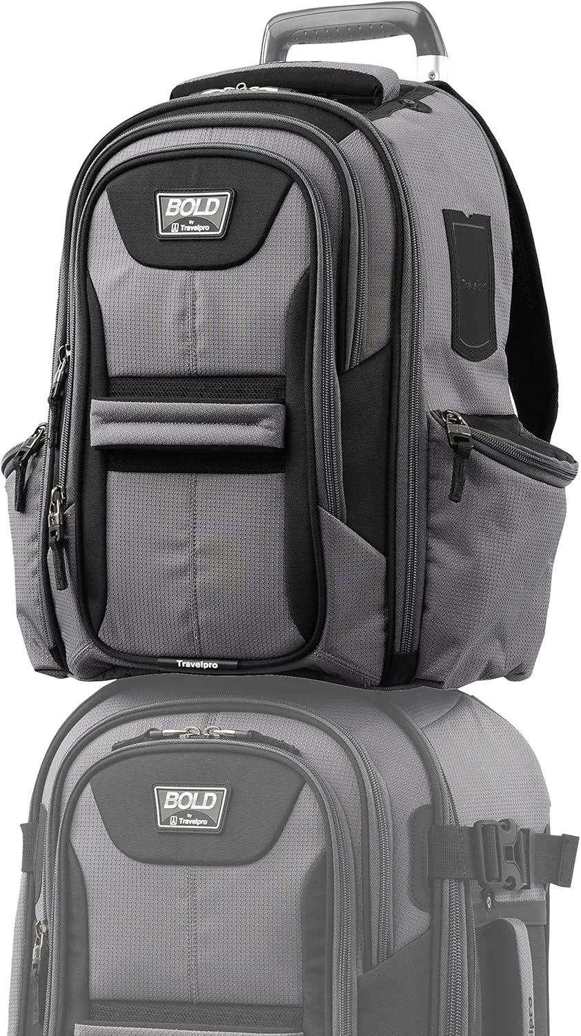 Travelpro Bold Lightweight Rugged Backpack, Fits up to 15.6 inch laptop and tablet sleeve, Oliven Green/Black