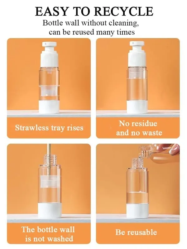 Vacuum Cosmetic Travel Container