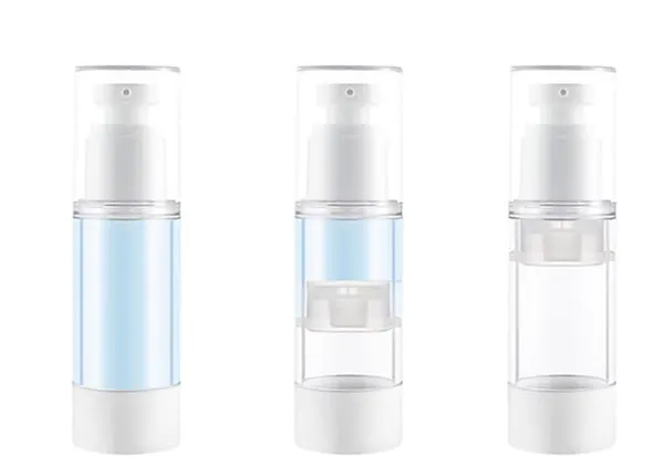 Vacuum Cosmetic Travel Container