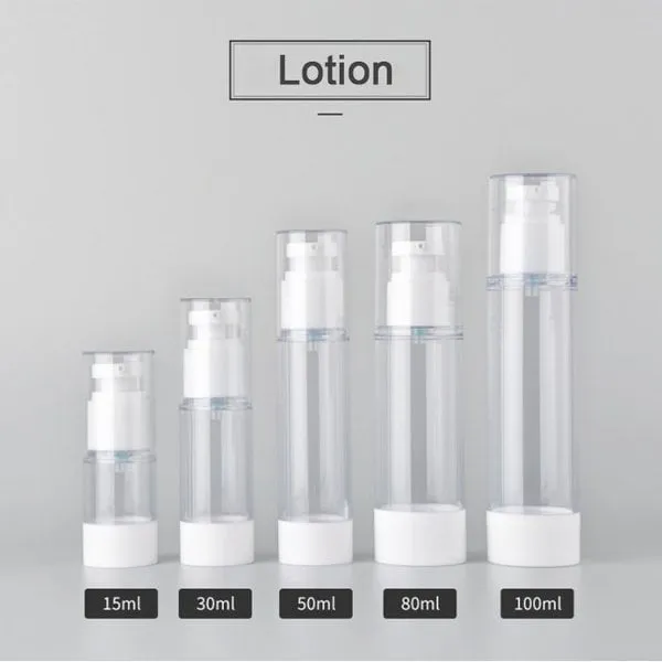Vacuum Cosmetic Travel Container