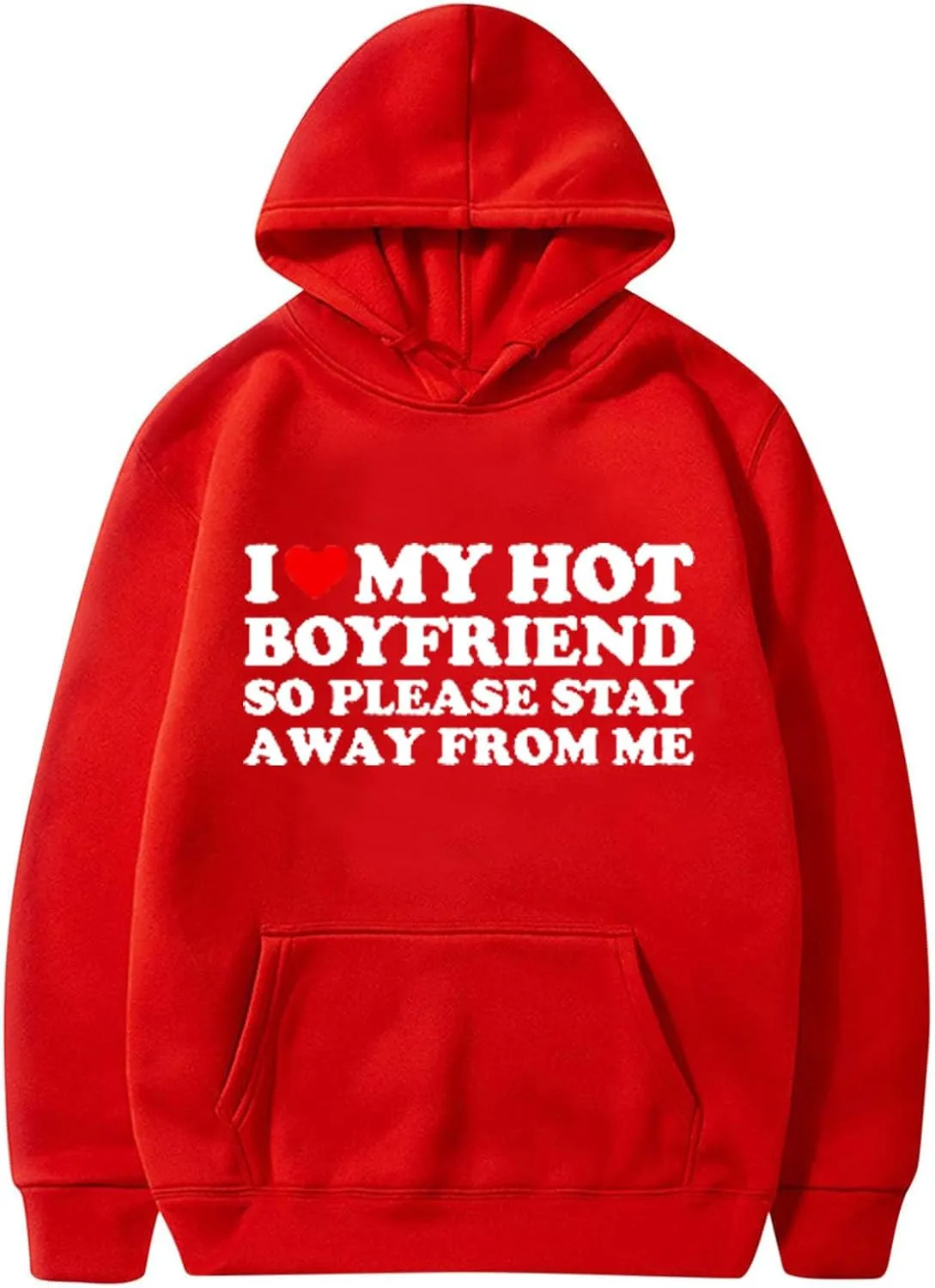 Valentines Day Hoodies For Women Funny Letter Print Oversized Hooded Sweatshirts Casual Valentine Pullover Sweaters