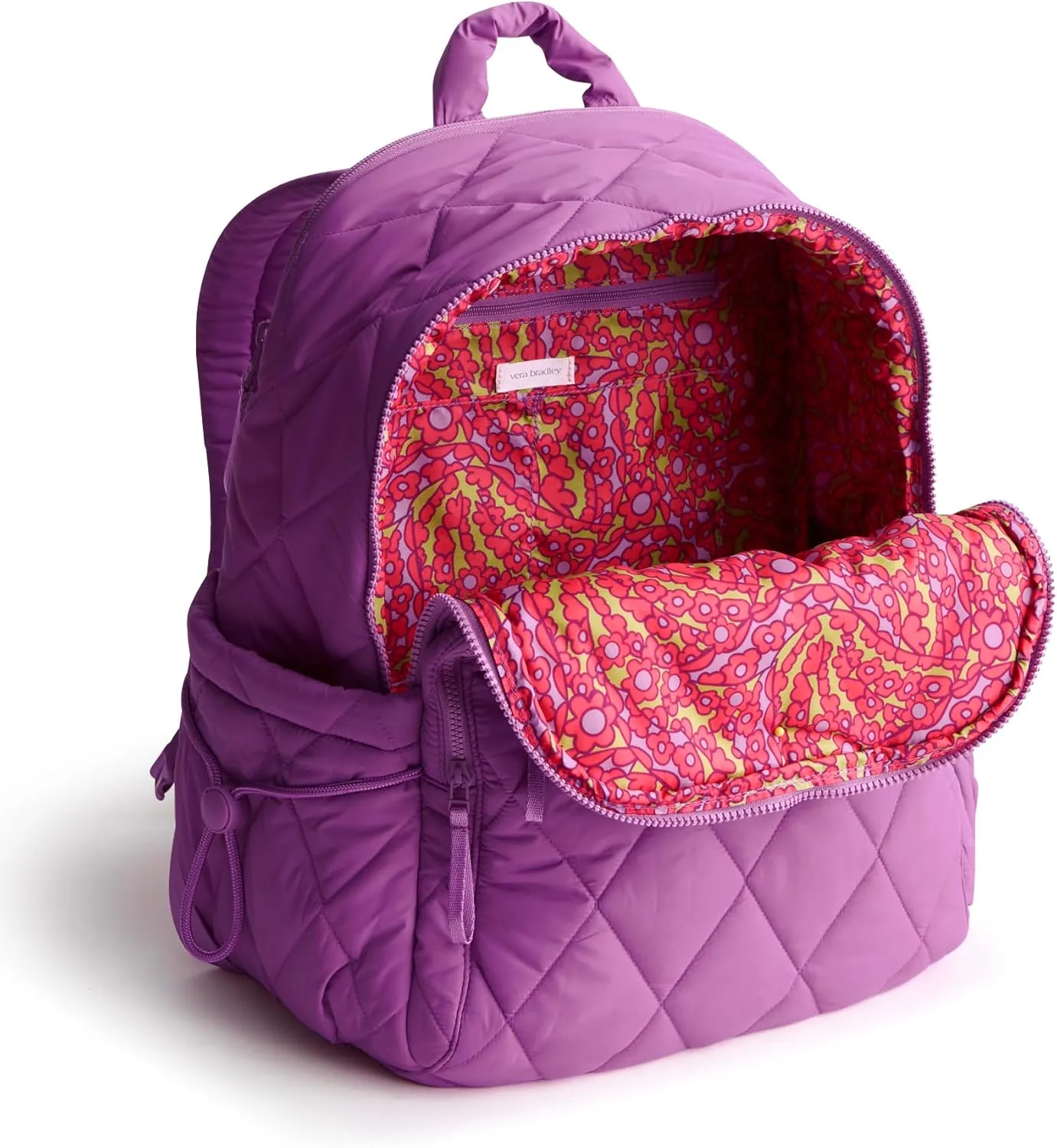 Vera Bradley Featherweight Bancroft Backpack, Iris Orchid