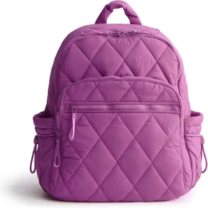 Vera Bradley Featherweight Bancroft Backpack, Iris Orchid