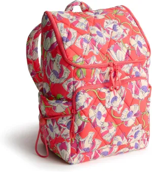 Vera Bradley Featherweight Cooler Backpack, Swirling Poppies
