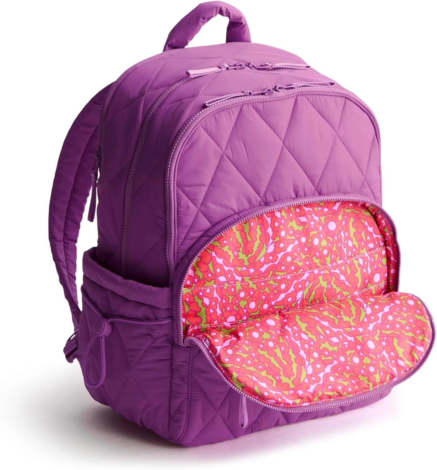 Vera Bradley Featherweight Large Bancroft Backpack, Iris Orchid