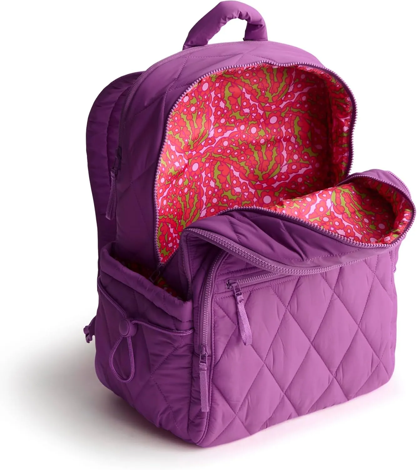 Vera Bradley Featherweight Large Bancroft Backpack, Iris Orchid
