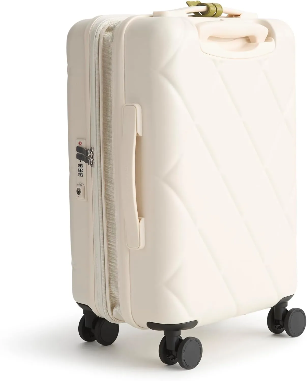 Vera Bradley Hardside 22 Inch Adair Spinner, Cottage Cream