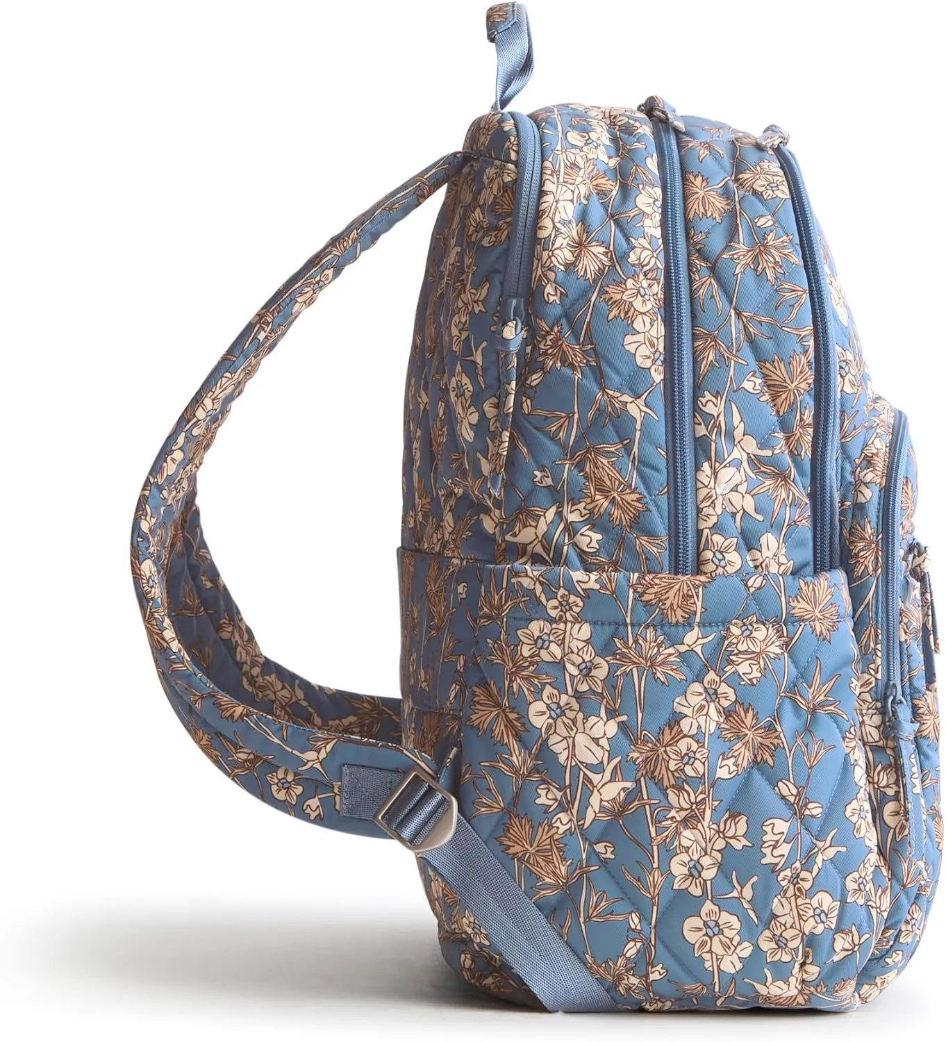 Vera Bradley Performance Twill Large Bancroft Backpack, Larkspur Delphinum
