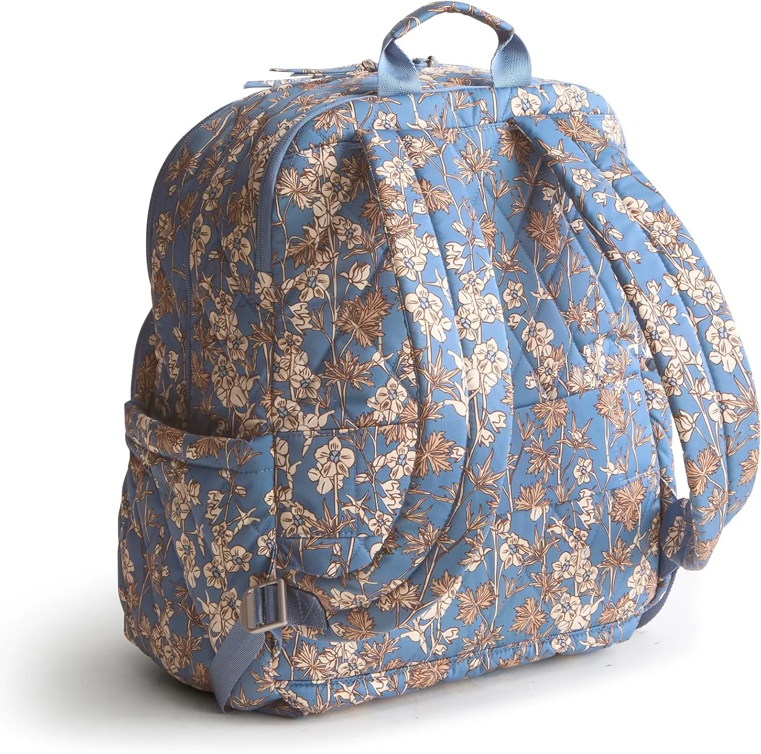 Vera Bradley Performance Twill Large Bancroft Backpack, Larkspur Delphinum
