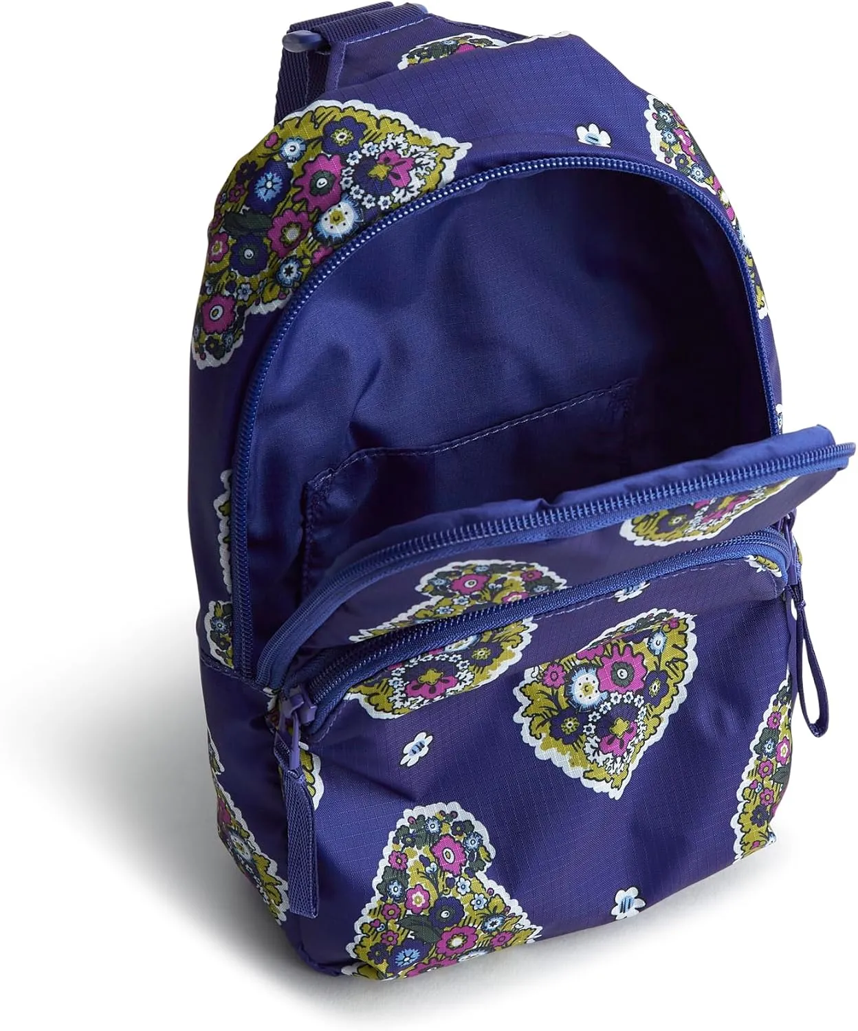 Vera Bradley Ripstop Lorman Sling Backpack, Kew Gardens Blue