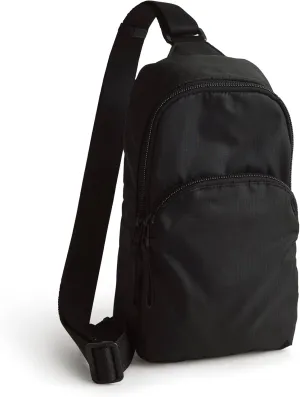 Vera Bradley Ripstop Lorman Sling Backpack, Moonless Night