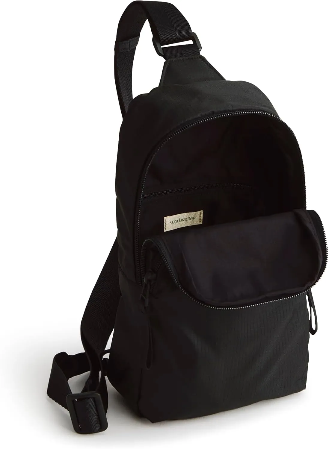 Vera Bradley Ripstop Lorman Sling Backpack, Moonless Night