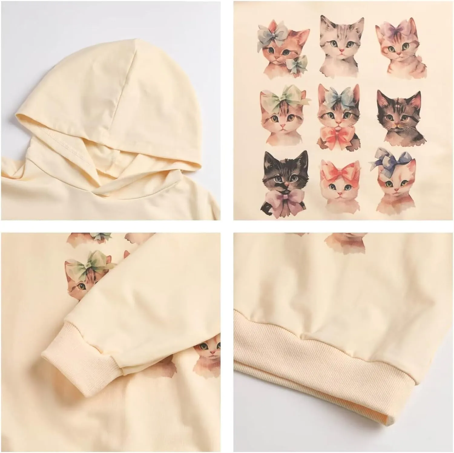WELAKEN Unicorn Sweatshirts for Girls Toddler & Kids II Little Girl's Pullover Tops Sweaters & Hoodies