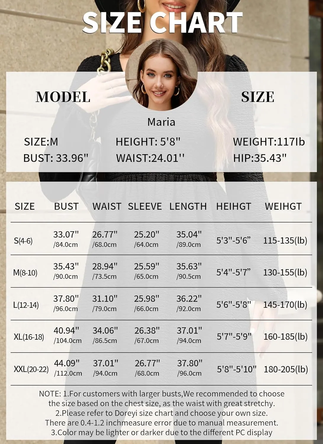 Womens Babydoll Dresses Square Neck Long Sleeve Knee Length Flowy Swing Shirring Mini Dresses Fall Dress