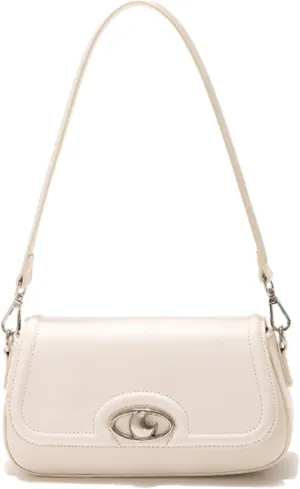 Women's Elegant Underarm Bag PU Leather Flap Shoulder Bag Contrast Color Stitching Tote Satchel Stylish Handbag Pursebag191OWOISS