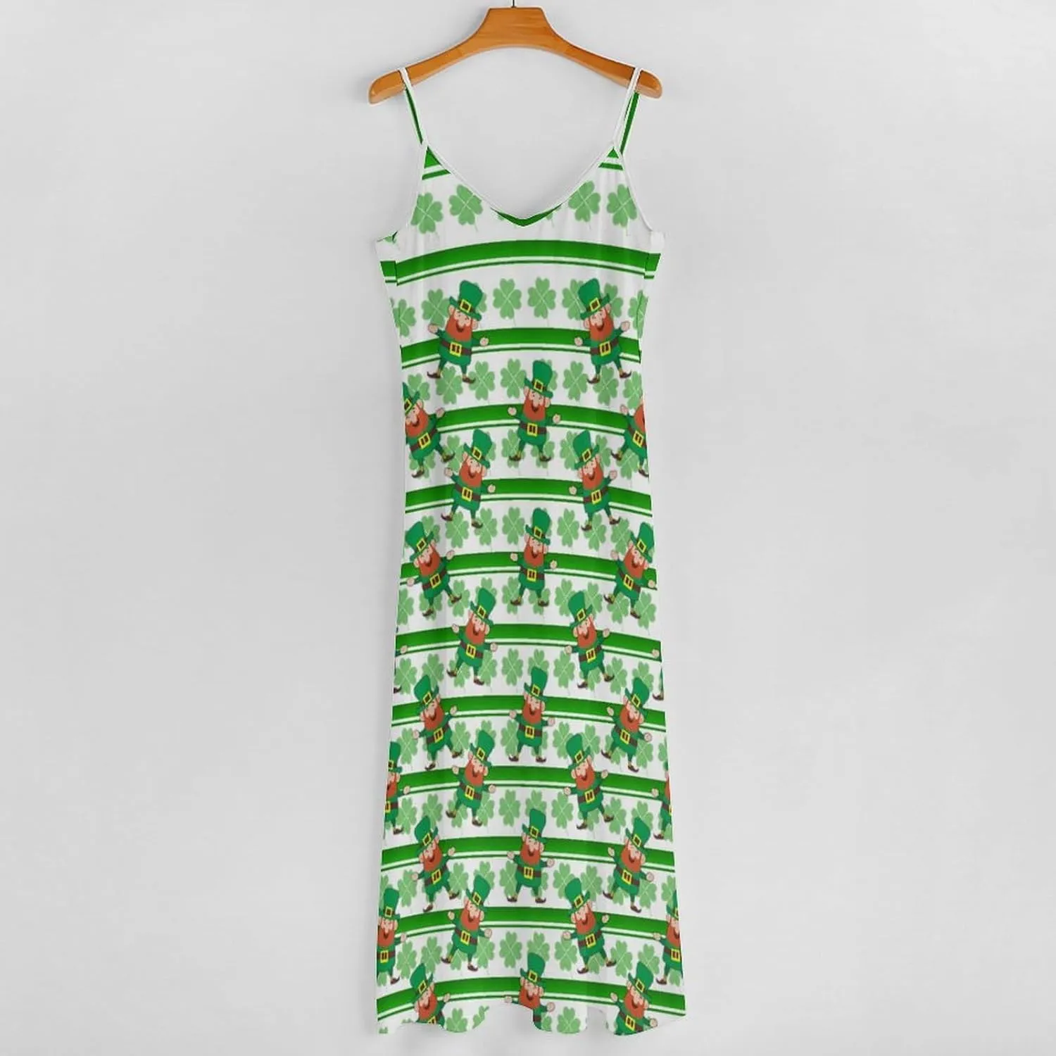 Women's Maxi Dress Tie Dye Seashell Summer Sun Dresses Casual Loose Long Dress V Neck Sleeveless Beach Dresses