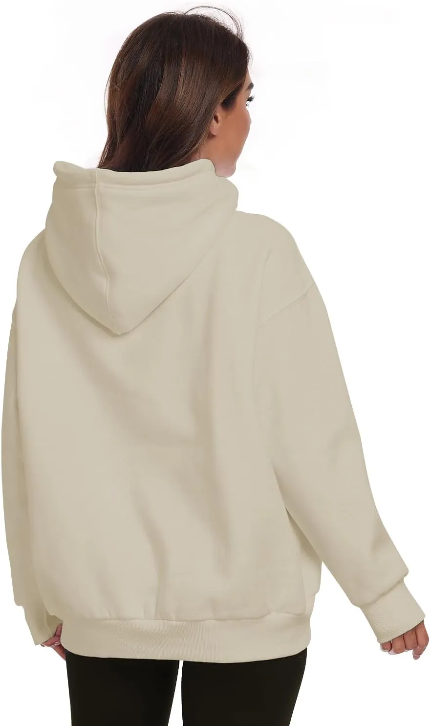 Womens Oversized Hoodies Fleece Sweatshirts Long Sleeve Casual Winter Clothes outfits Fall Pullover Sweaters