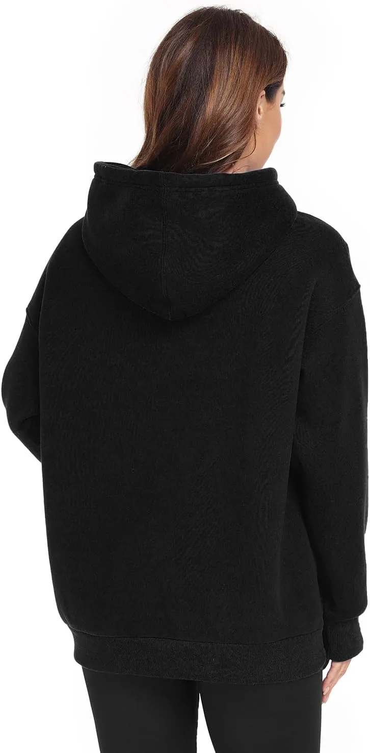 Womens Oversized Hoodies Fleece Sweatshirts Long Sleeve Casual Winter Clothes outfits Fall Pullover Sweaters