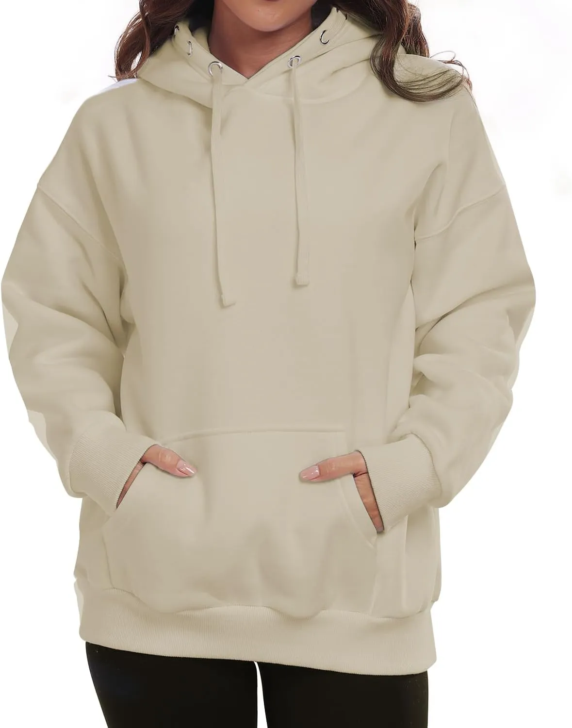 Womens Oversized Hoodies Fleece Sweatshirts Long Sleeve Casual Winter Clothes outfits Fall Pullover Sweaters