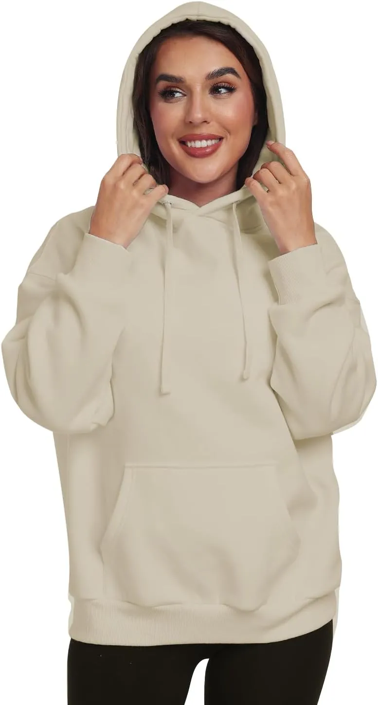 Womens Oversized Hoodies Fleece Sweatshirts Long Sleeve Casual Winter Clothes outfits Fall Pullover Sweaters