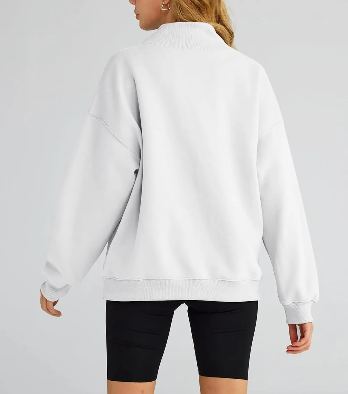 Womens Oversized Sweatshirts Turtleneck Pullover Long Sleeve Hoodies Tops - Fall Outfits 2024 Clothes