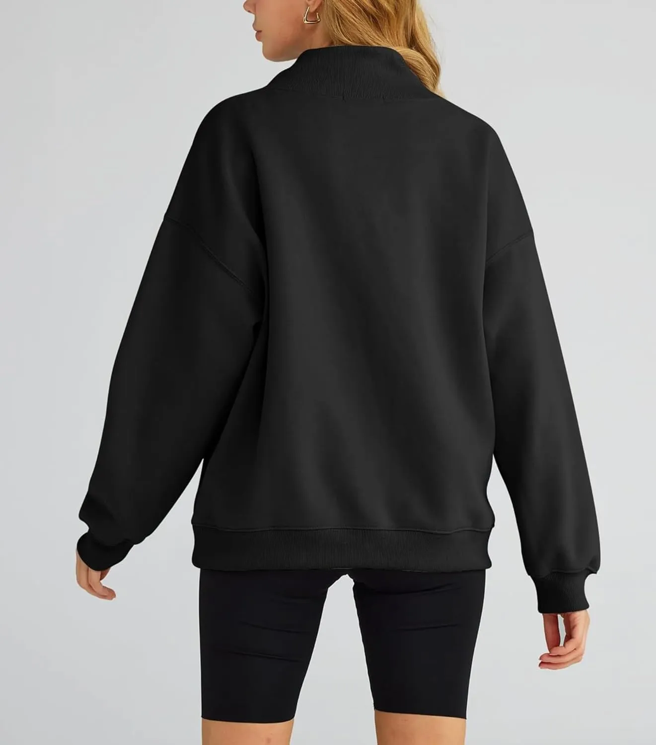 Womens Oversized Sweatshirts Turtleneck Pullover Long Sleeve Hoodies Tops - Fall Outfits 2024 Clothes