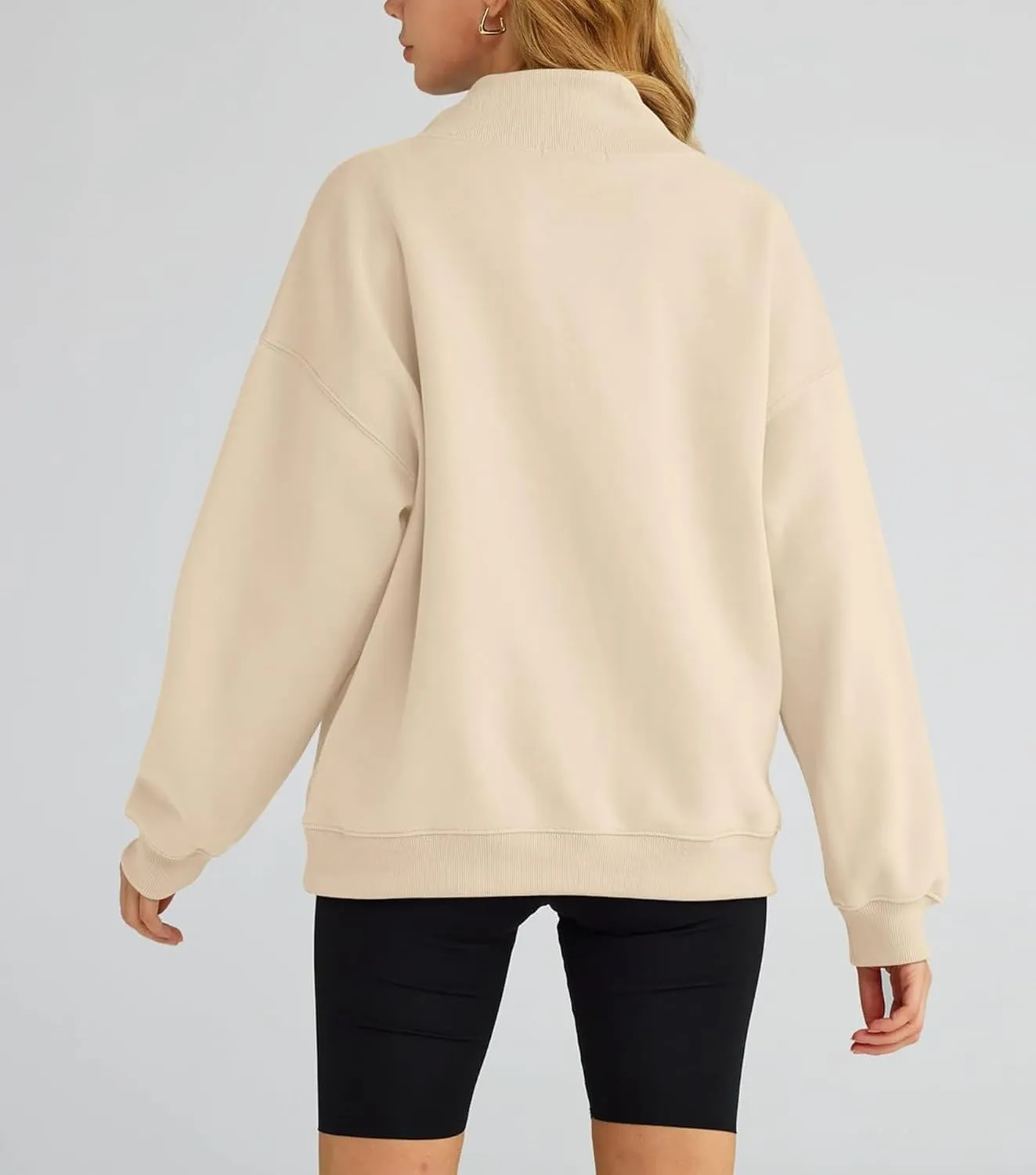 Womens Oversized Sweatshirts Turtleneck Pullover Long Sleeve Hoodies Tops - Fall Outfits 2024 Clothes