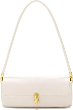 Women's Vintage Handbag PU Leather Fashion Underarm Bag Small Flap Shoulder Bag Simple Outdoor Top Handle Satchel Bagbag187OWOISS
