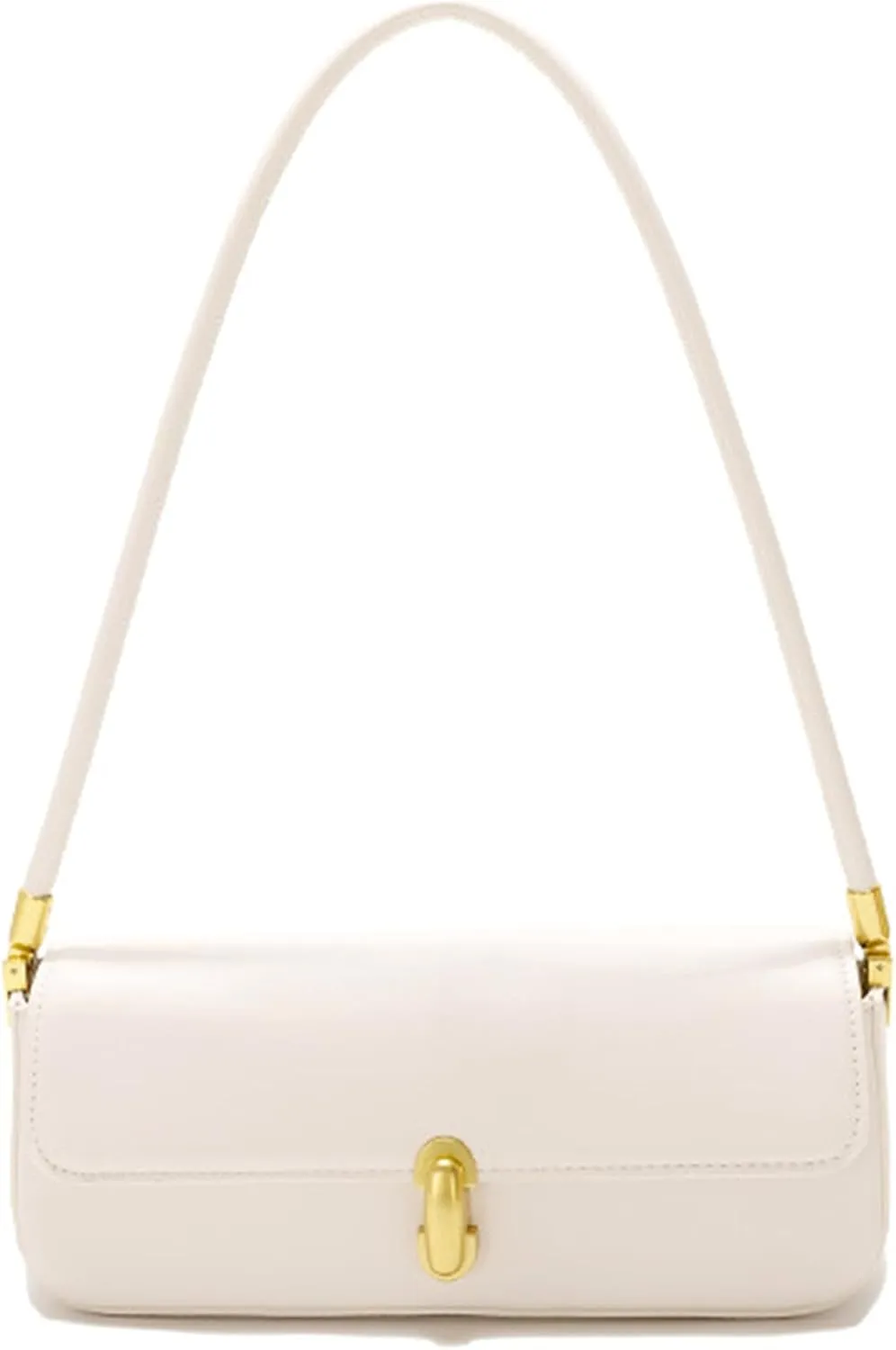 Women's Vintage Handbag PU Leather Fashion Underarm Bag Small Flap Shoulder Bag Simple Outdoor Top Handle Satchel Bagbag187OWOISS