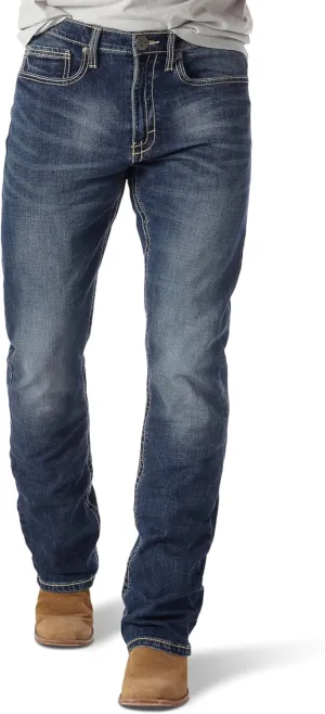 Wrangler mens 20x No. 42 Vintage Boot Cut Jeans, Midland, 34W x 34L US