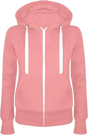 Zip Up Y2K Hoodies for Women Long Sleeve Fall Sweatshirts Oversized Casual Sweater Coats Jacket with Pocket